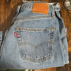 Levi's “in love with you” Light Blue Relaxed Fit Denim Jeans